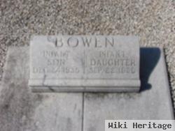 Infant Son Bowen