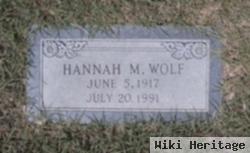 Hannah M. Wolf