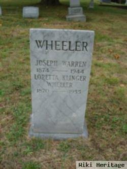 Joseph Warren Wheeler