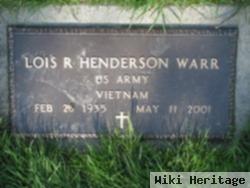 Lois R Henderson Warr