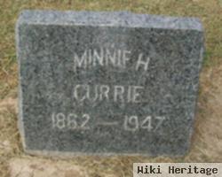 Minnie H. Currie Wallace