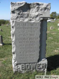 Wilford Thomas "w. T." Bower