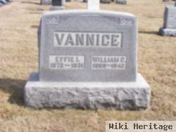 William C Vannice