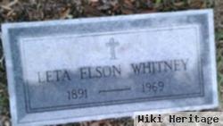 Leita Elson Whitney