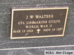 J W "walt" Walters