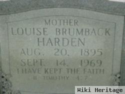 Louise Brumback Harden