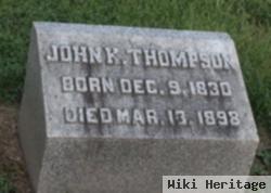 John K Thompson