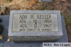 Ada H. Hester