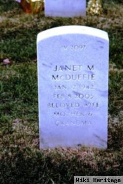 Janet M. Rudroff Mcduffie