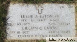 Leslie A Eaton, Sr