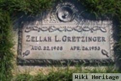 Zellah L Gretzinger