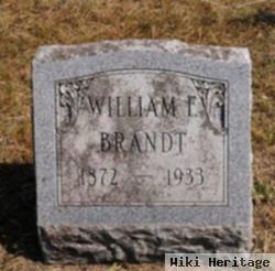 Wilhelm Johann Friedrich "william" Brandt, Jr