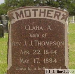 Clarissa A. "clara" Horton Thompson