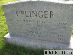 Ernest C Oplinger