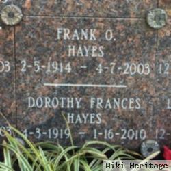 Dorothy Frances Hayes