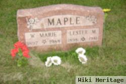 Lester M Maple