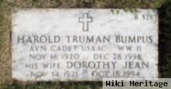Harold Truman Bumpus