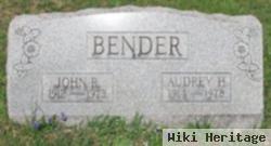 Audrey H Hall Bender