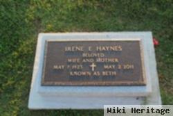 Irene Elizabeth "beth" Graf Haynes