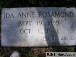 Ida Anne Rosamond