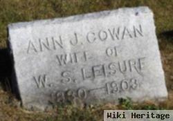 Ann Jane Cowan Leisure