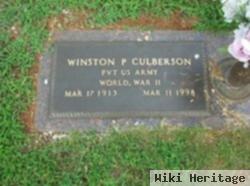 Winston P. Culberson