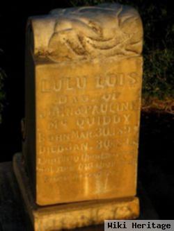 Lulu Lois Mcquiddy