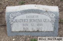 Beatrice Rowena Qua