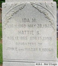 Ida M Hough