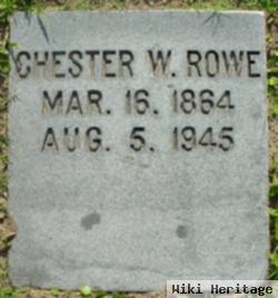 Chester Wadsworth Rowe