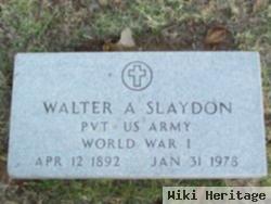 Walter A. Slaydon