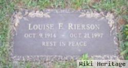 Louise E Martin Rierson