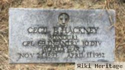 Cecil Elmer Hackney