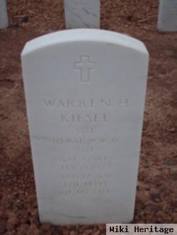 Sgt Warren H Kiesel