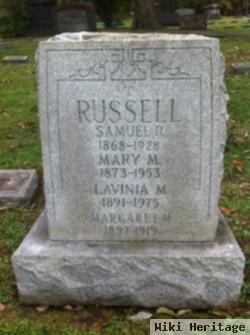 Margaret M Russell