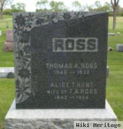 Alice T Hunt Ross