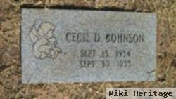 Cecil D Johnson