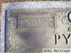 Letha Etta Holland Pyatt