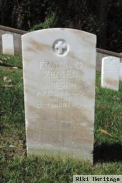 Pvt Frank G Zirkel