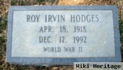 Roy Irvin "jiggs" Hodges