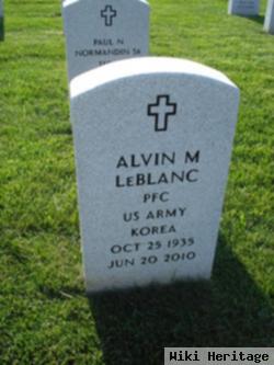 Alvin M Leblanc