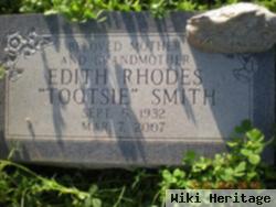 Edith "tootsie" Rhodes Smith