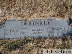 Willie L Wrinkle