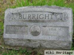 Ida Mary Messenger Burright