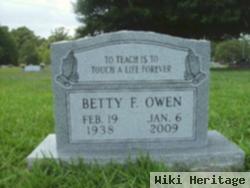 Betty Frances Owen