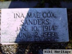 Ina Mae Cox Sanders