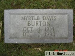 Myrtle Davis Burton