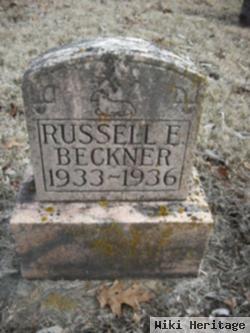 Russell Erwin Beckner