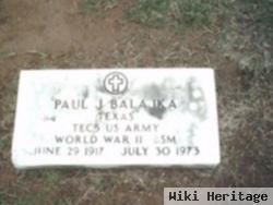 Paul Joseph Balajka