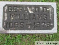 Gerald D Williams